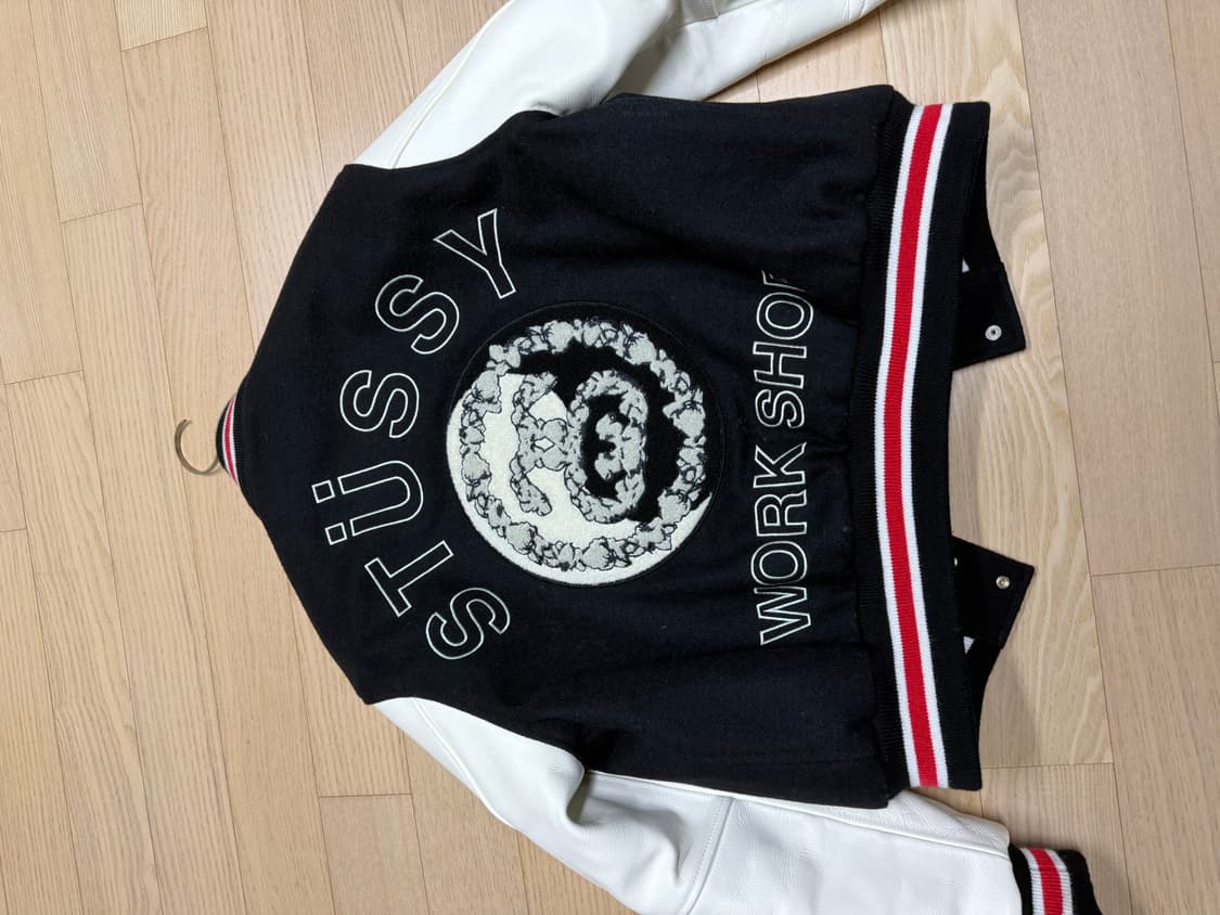 스투시X아워레거시 바시티 자켓 상품이미지3