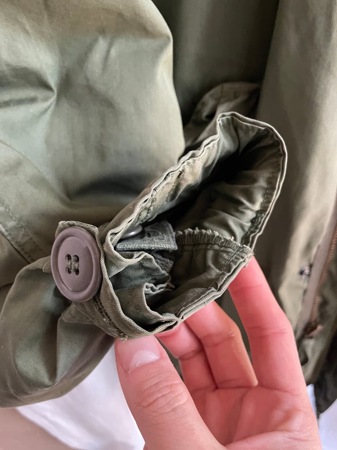 70's 미군 피쉬테일 개파카 x-small 상품이미지5