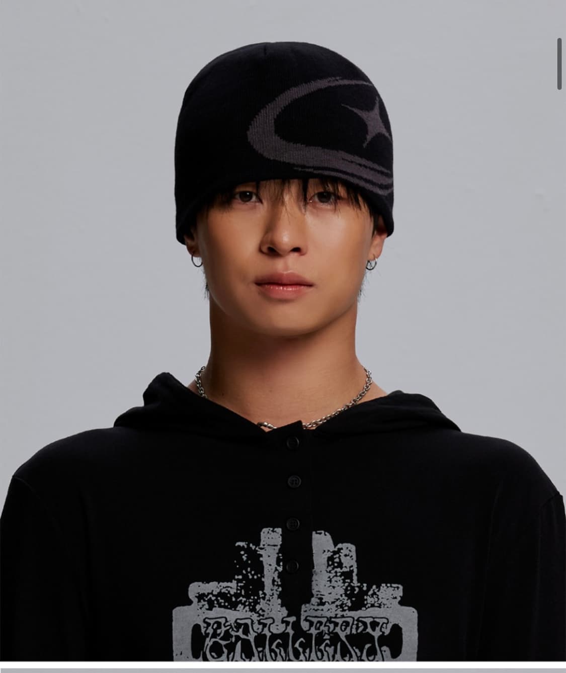 가터갤러리 SYMBOL UNCUFFED BEANIE_BK 상품이미지2
