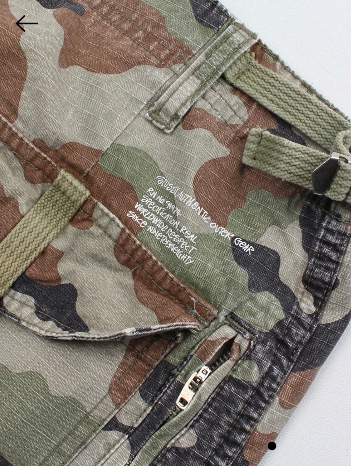 00s stussy authentic gear camouflage 상품이미지7