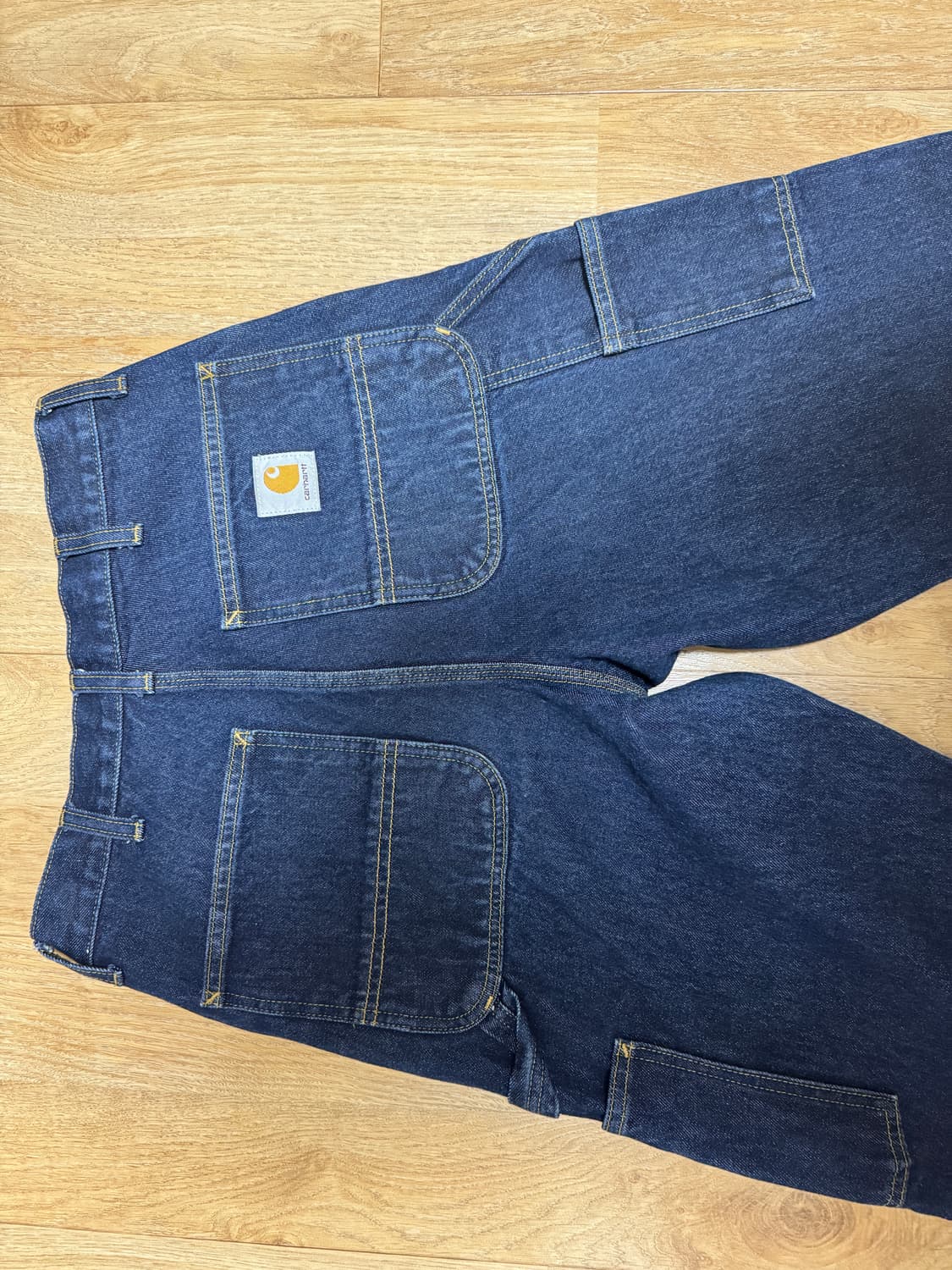 칼하트윕 데님 더블니 블루 린스드 29 상품이미지5