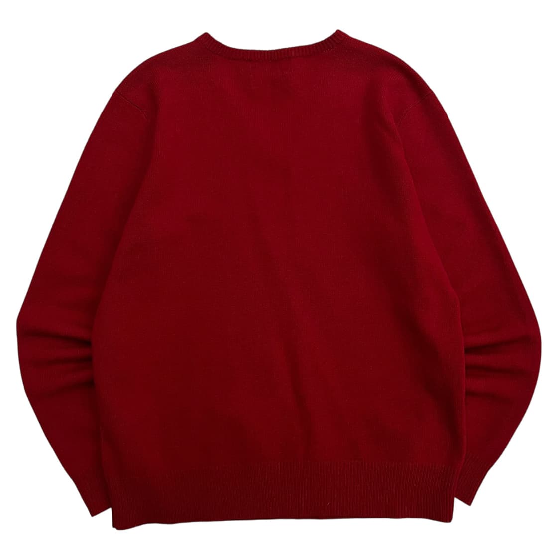 폴로 랄프로렌 네이비포니 레드 브이 니트 M 상품이미지3