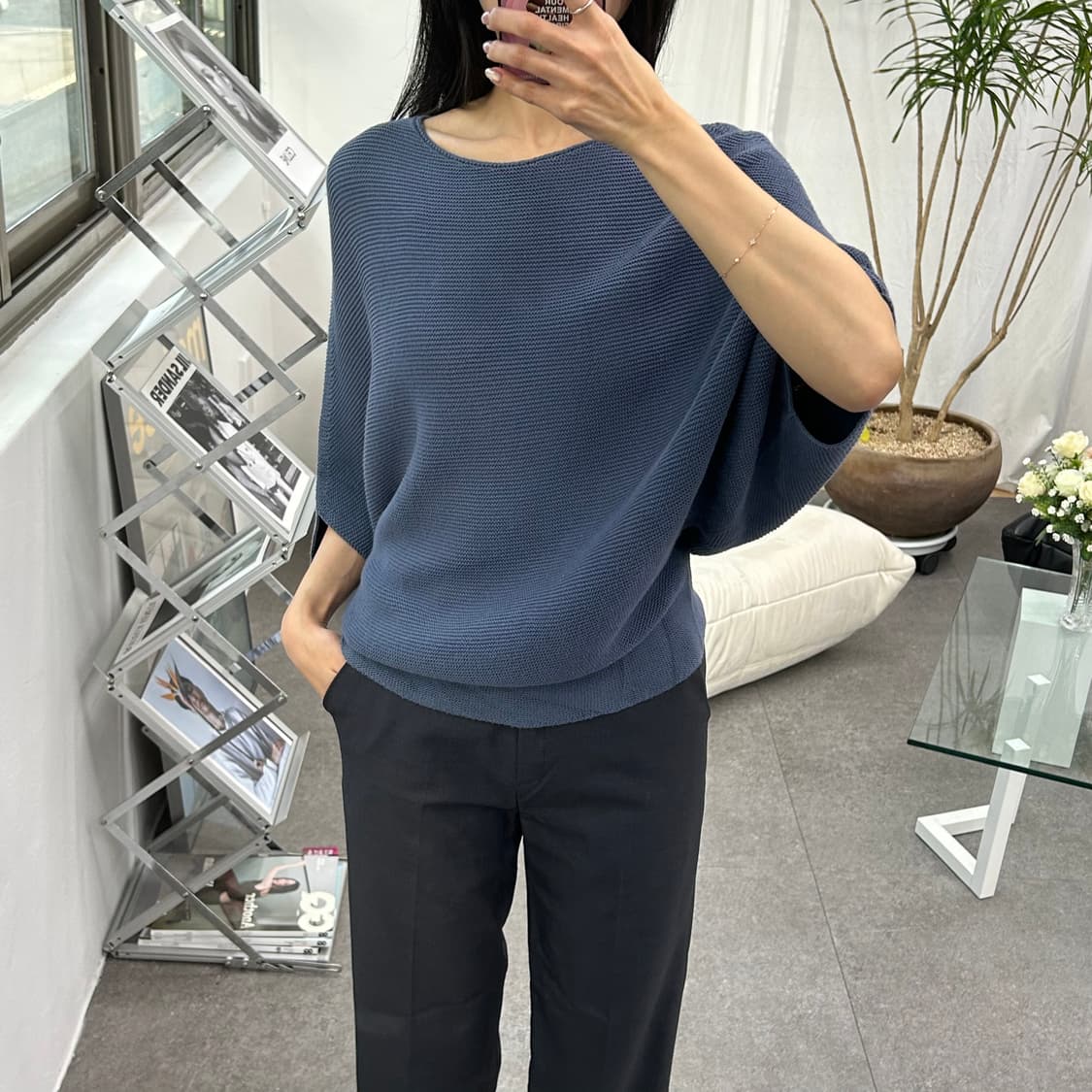 유니클로 돌먼슬리브 루즈핏 니트 상품이미지2