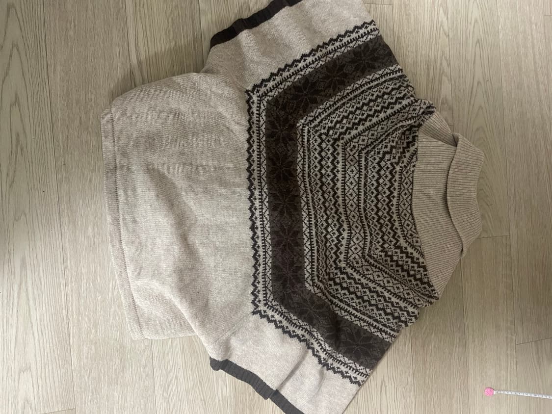 노르딕 숄카라 니트 가디건 케이프 상품이미지6