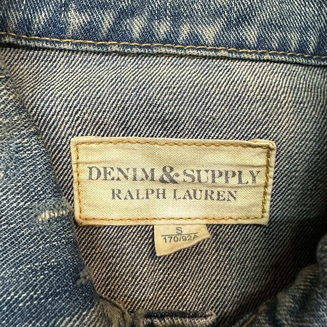 데님앤서플라이 빈티지워싱 트러커 자켓 상품이미지7