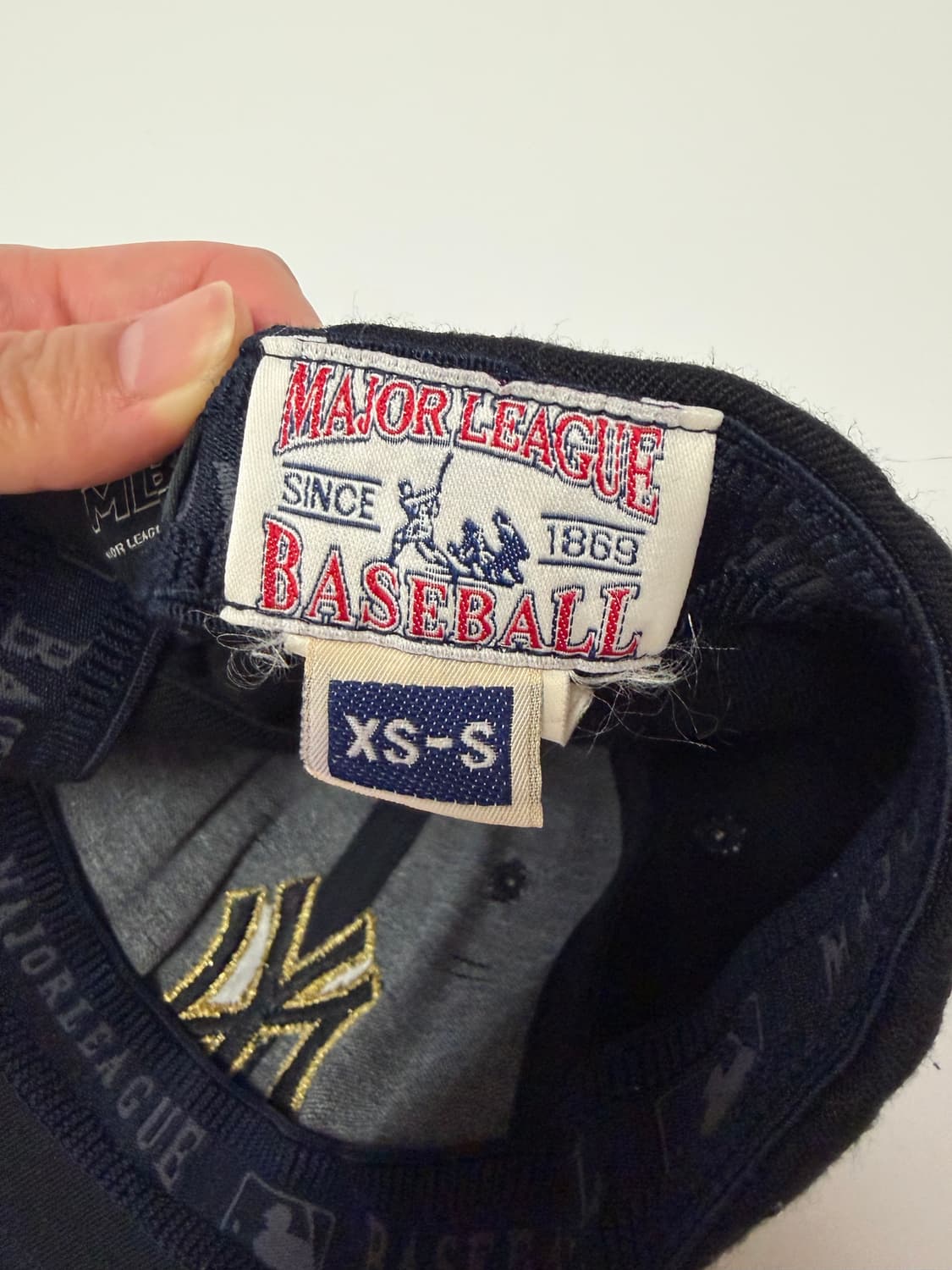 엠엘비 mlb 금속와펜 모자 XS-S 상품이미지6