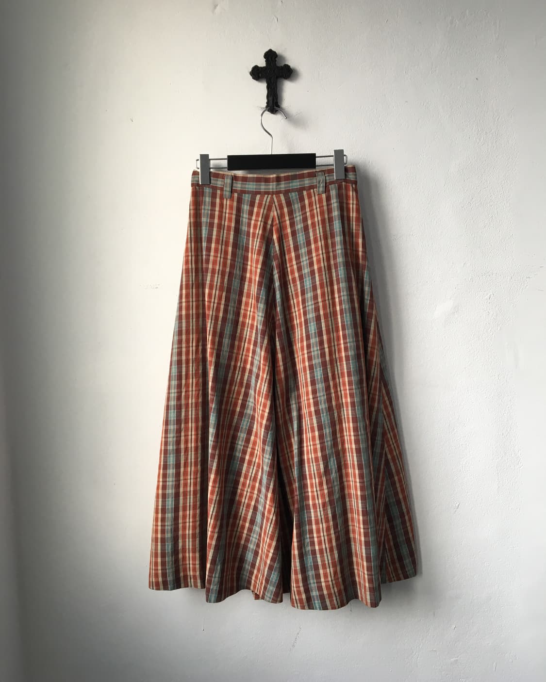 Check pattern skirt 상품이미지3