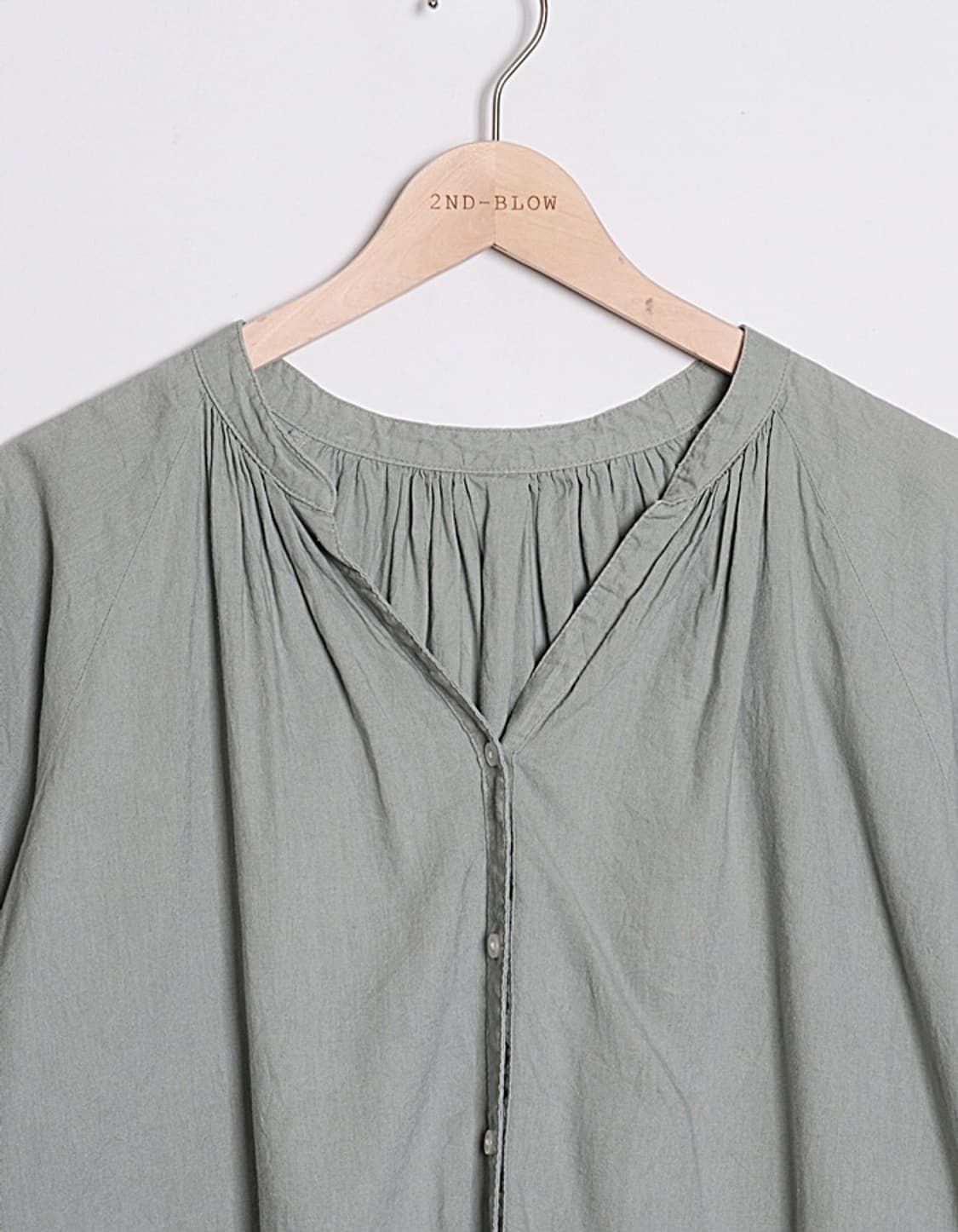 G U LinenBlend Blouse 상품이미지2