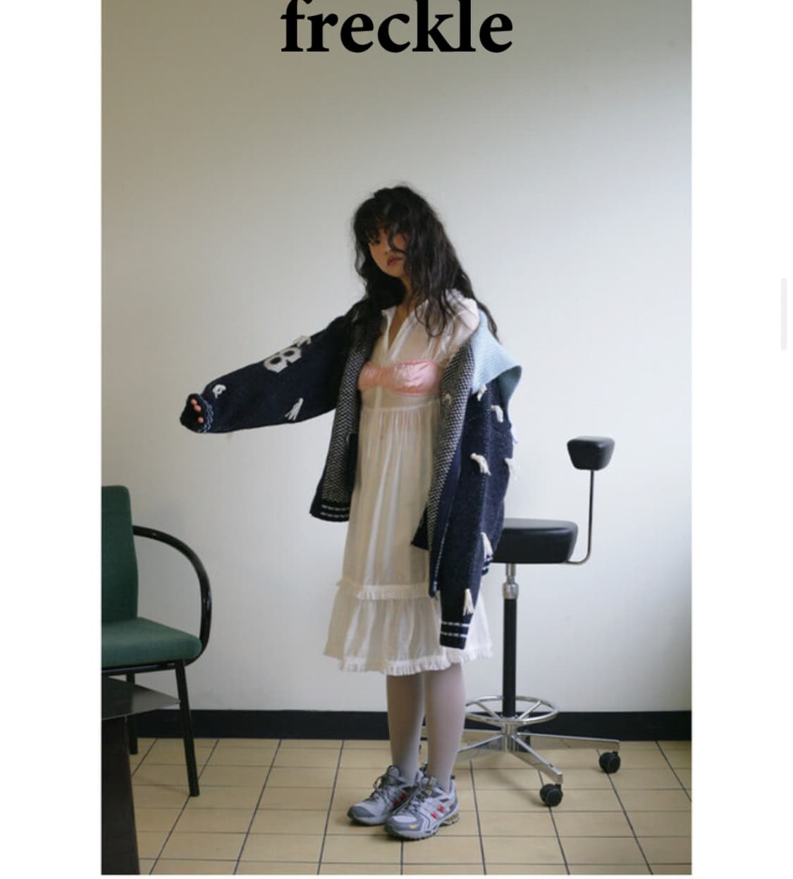 프레클 knit fur wool hoody 상품이미지4