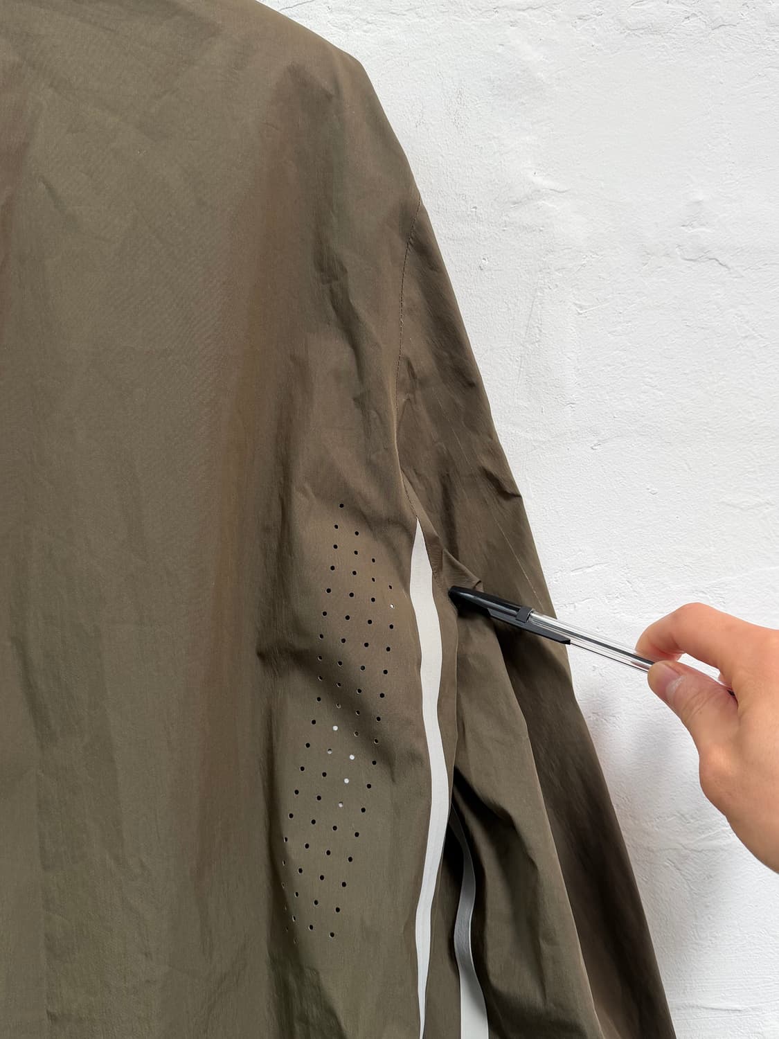 Monobi 모노비 레인코트 카키 M 상품이미지8