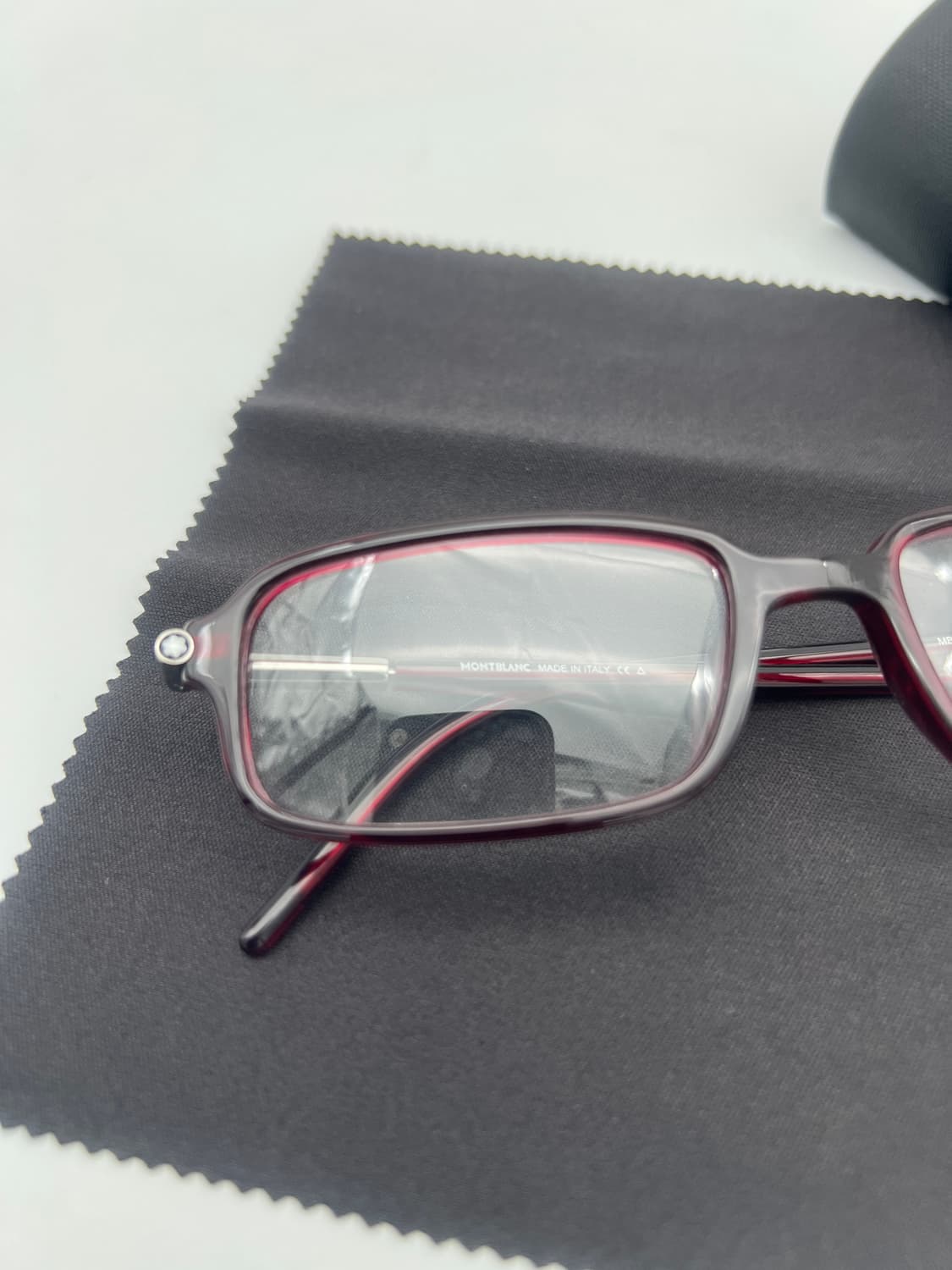 몽블랑 뿔테 스퀘어 안경 MB115 211 상품이미지3