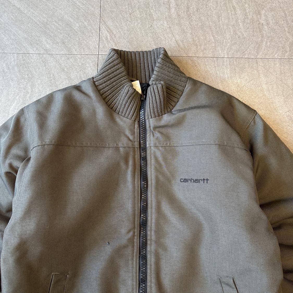 칼하트 정품 그레이 코듀라 워크 자켓 상품이미지3