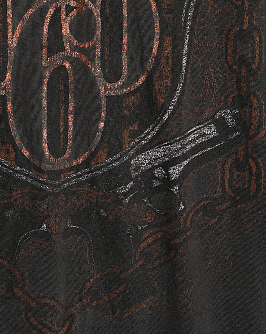  Hoobmog Fade Print T-Shirts 상품이미지5
