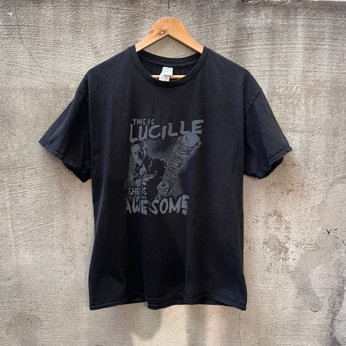 워킹데드 반팔 티셔츠 블랙 상품이미지1