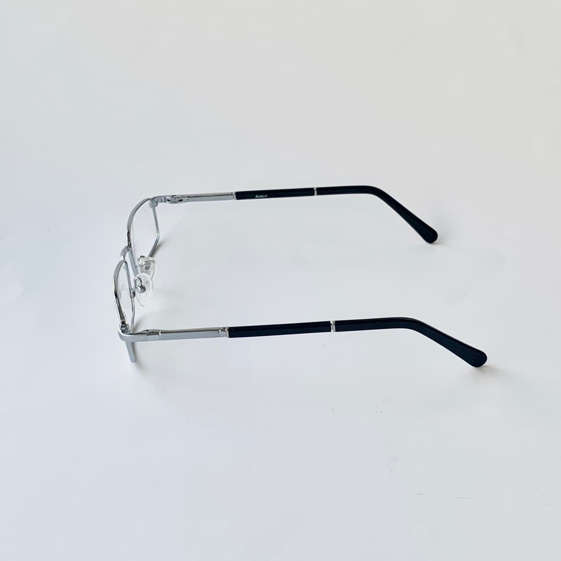 766 데드스탁 슬림 사각 실버 메탈 프레임 빈티지안경 상품이미지6