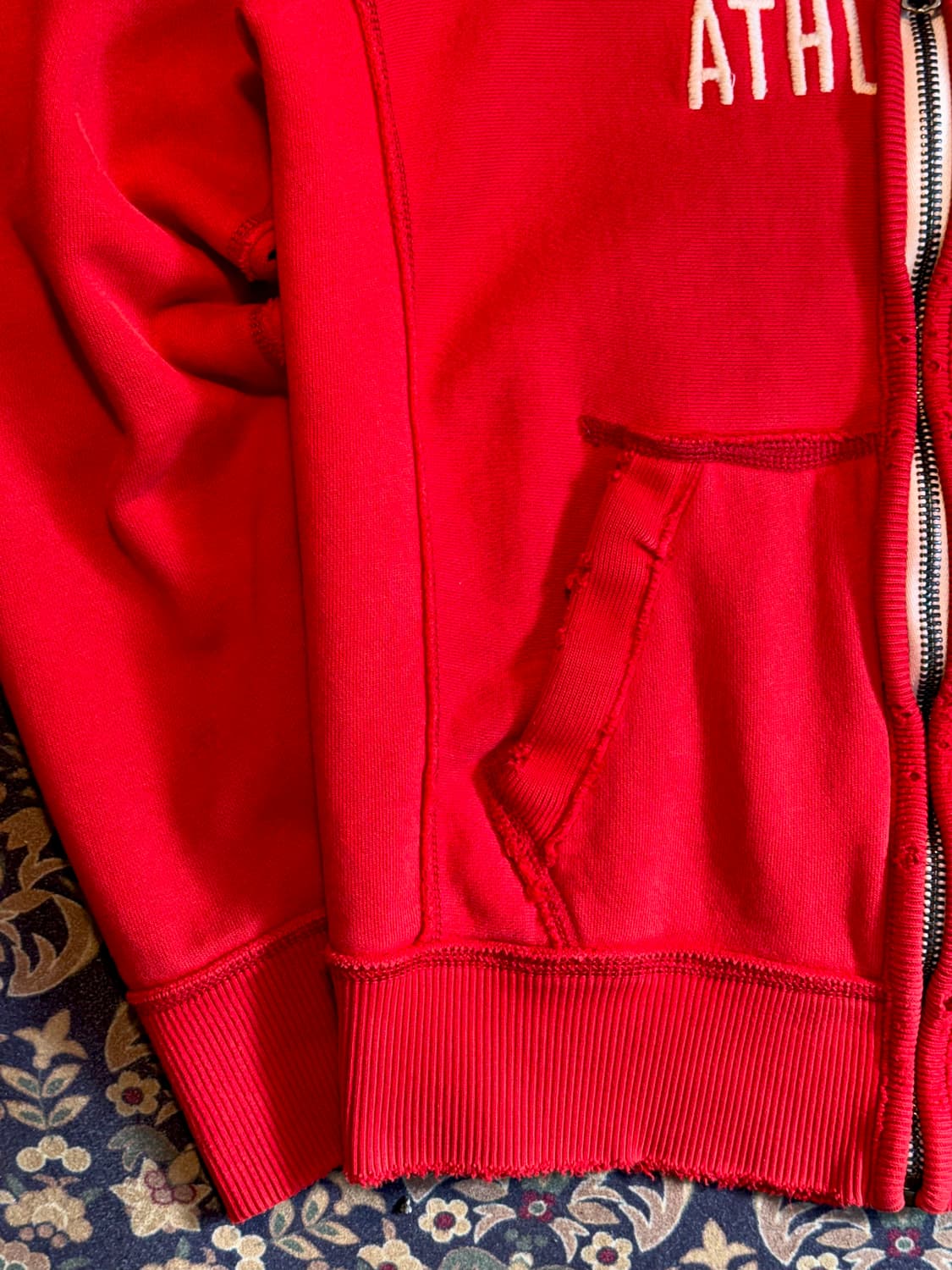 아베크롬비 와플 로고 후드집업 상품이미지7