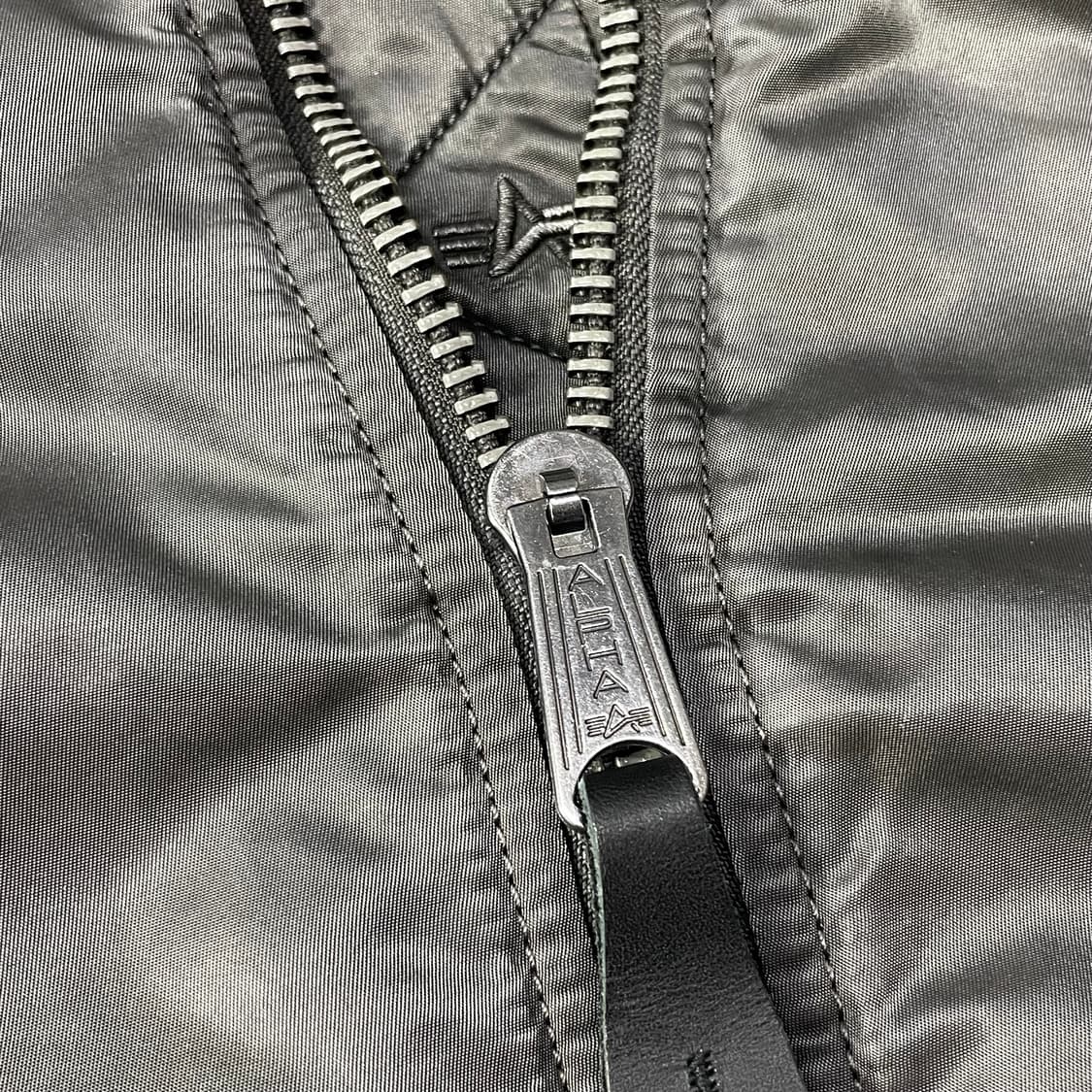 [XL]알파인더스트리 MA-1 레귤러 건 메탈 자켓 상품이미지10