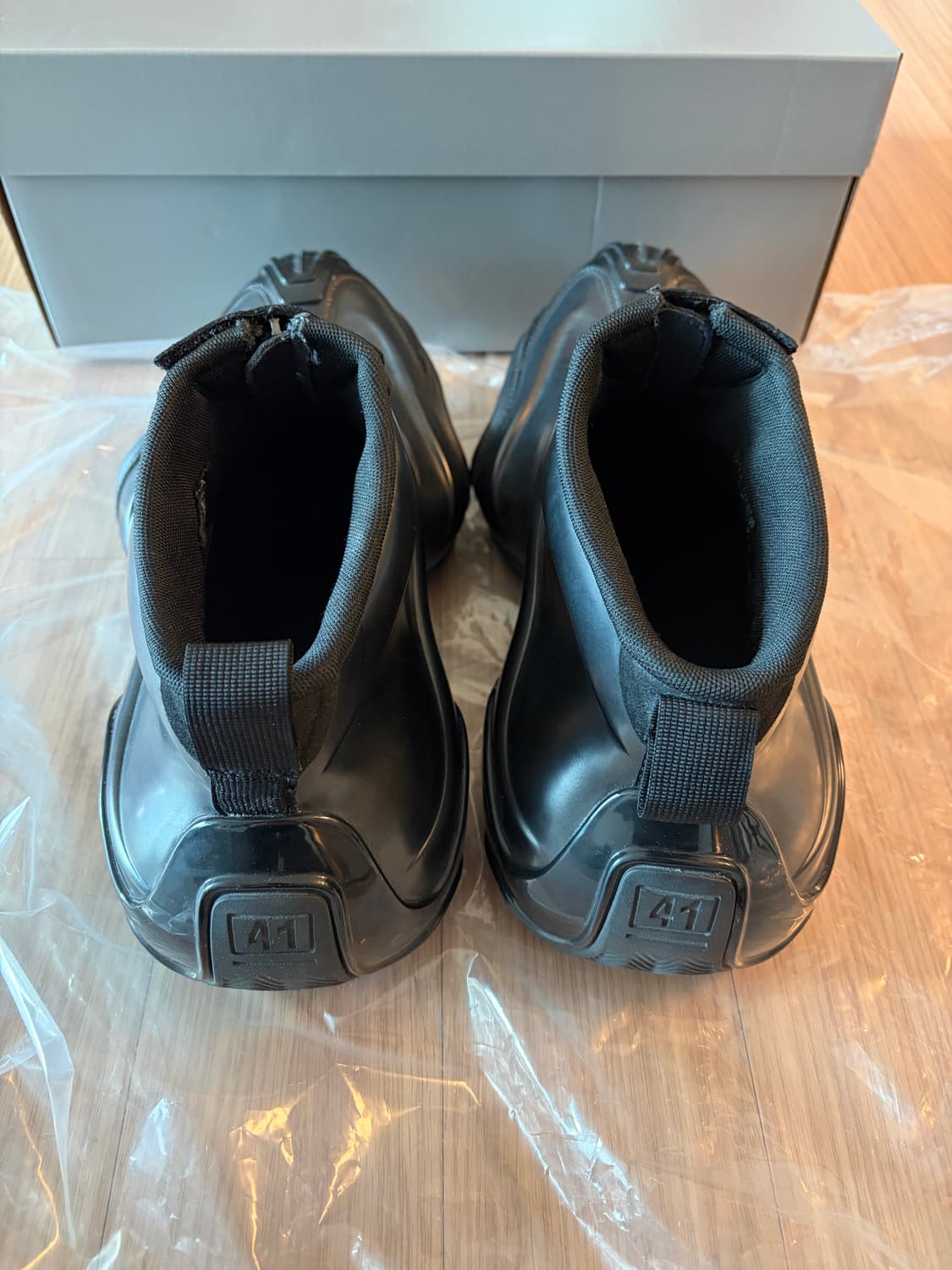 [41] 발렌시아가 바스켓볼 스니커즈 블랙 상품이미지4