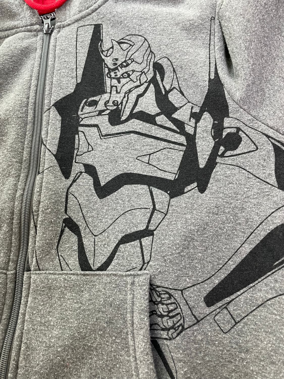 에반게리온 2호기 후드집업 상품이미지3