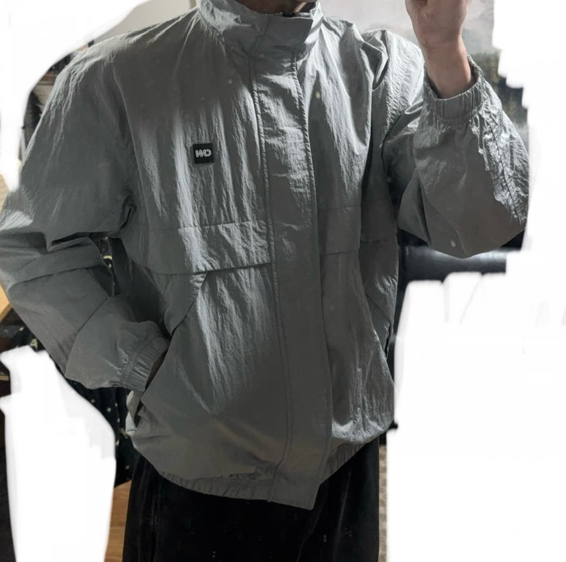 CNN 메탈 트랙 바람막이 러닝 자켓 상품이미지8