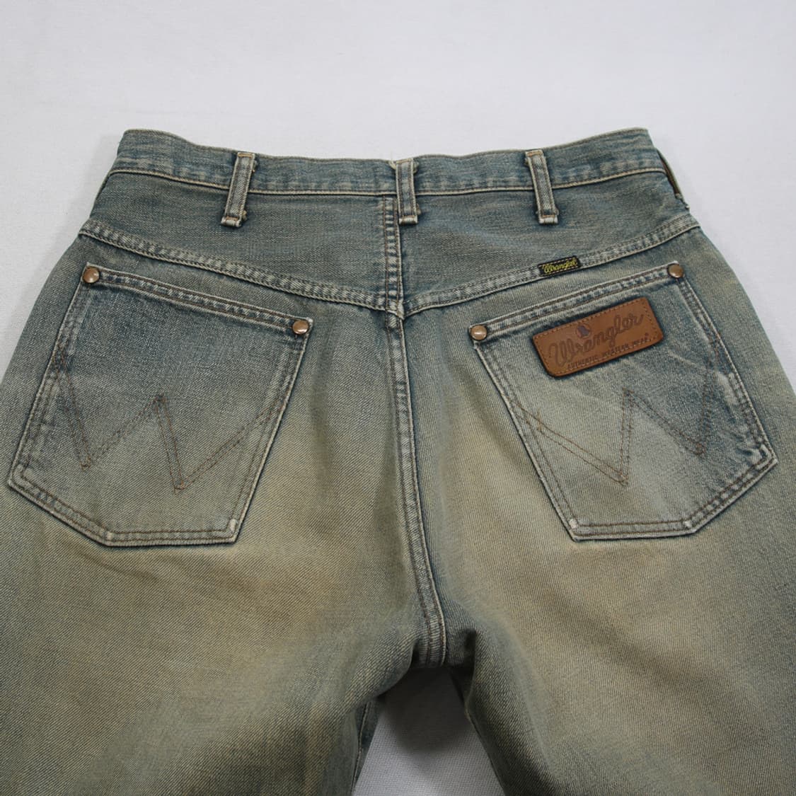 (착용컷) 90's Wrangler BLUE BELL 셀비지 진 29.5 상품이미지8
