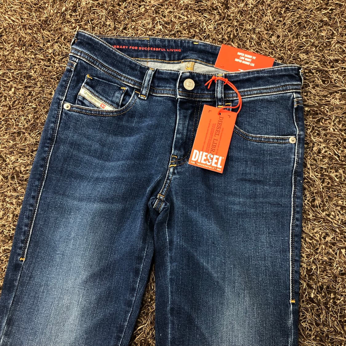데드스탁 디젤 워싱 스키니진 데님 팬츠 상품이미지3