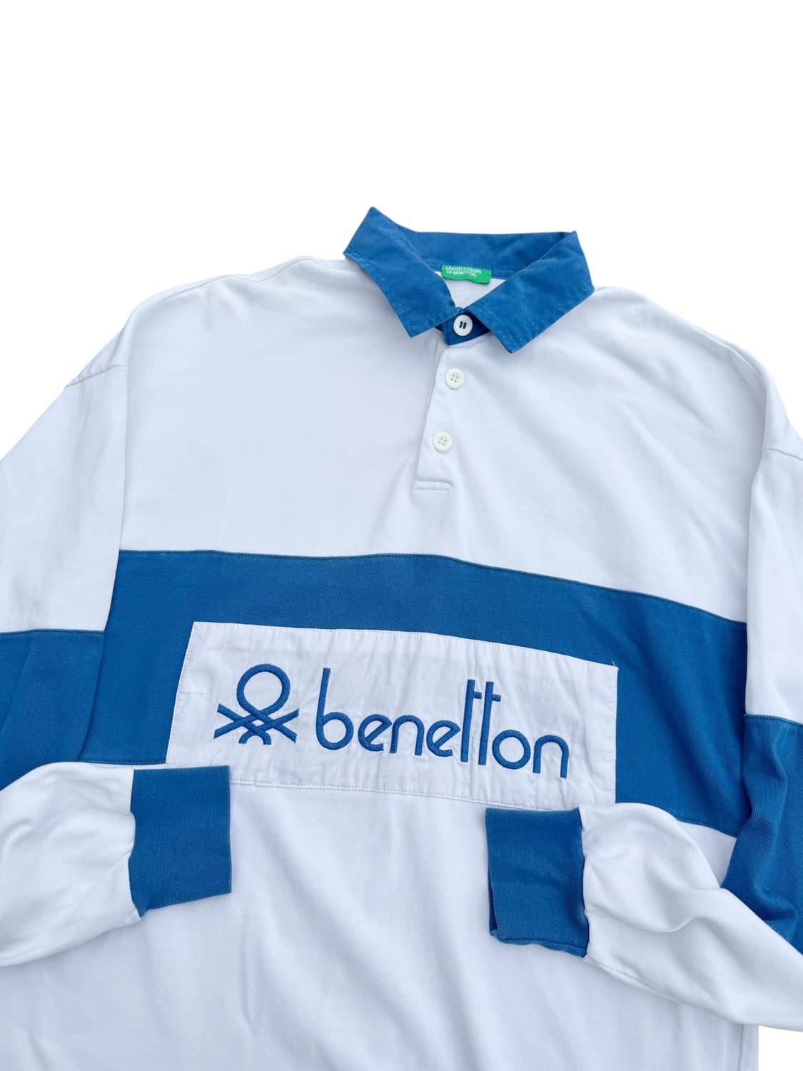 Benetton 베네통 빈티지 럭비 티셔츠 상품이미지2