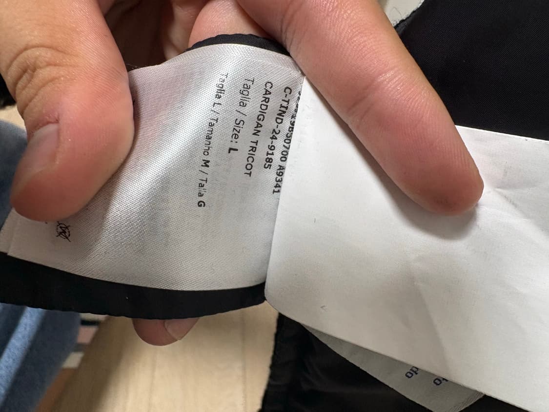 (백화점판, 새상품급) 몽클레어 김현우 니트패딩 L 상품이미지5