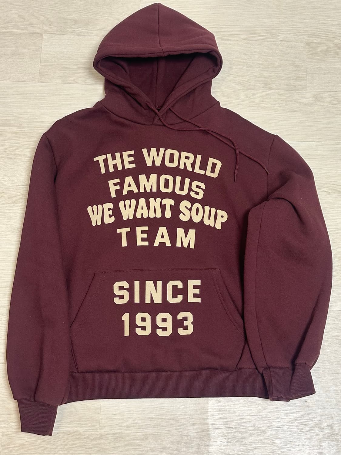 리이리 월드 기모 후드티 상품이미지2