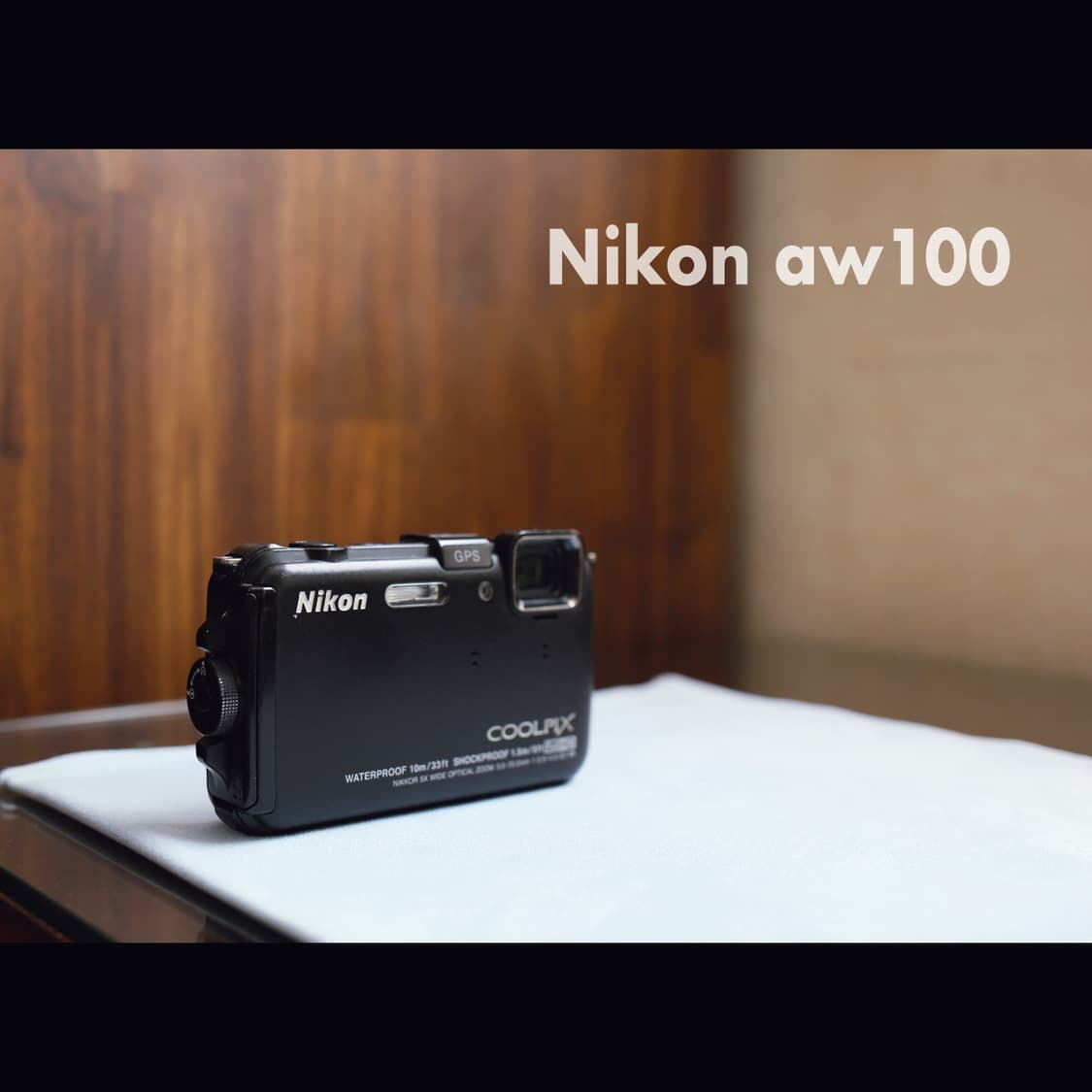 레어<A+급><한글> 니콘 쿨픽스 aw100 블랙 빈티지 디카 상품이미지9