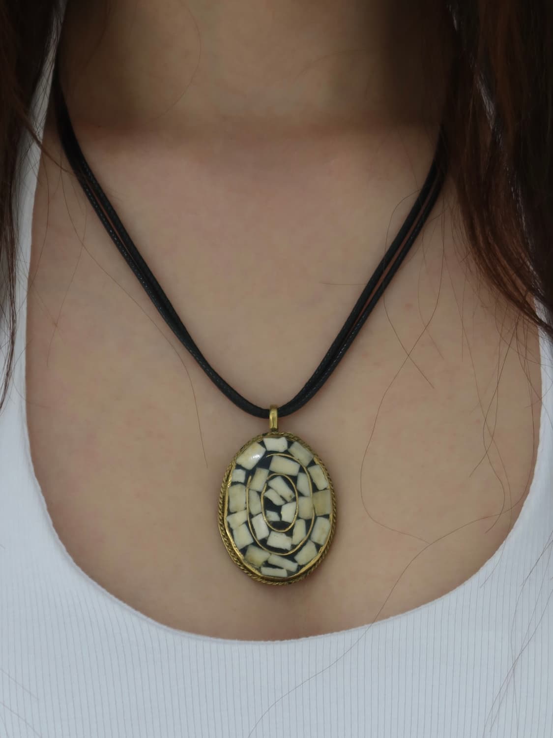 Indian necklace 006 black 상품이미지1