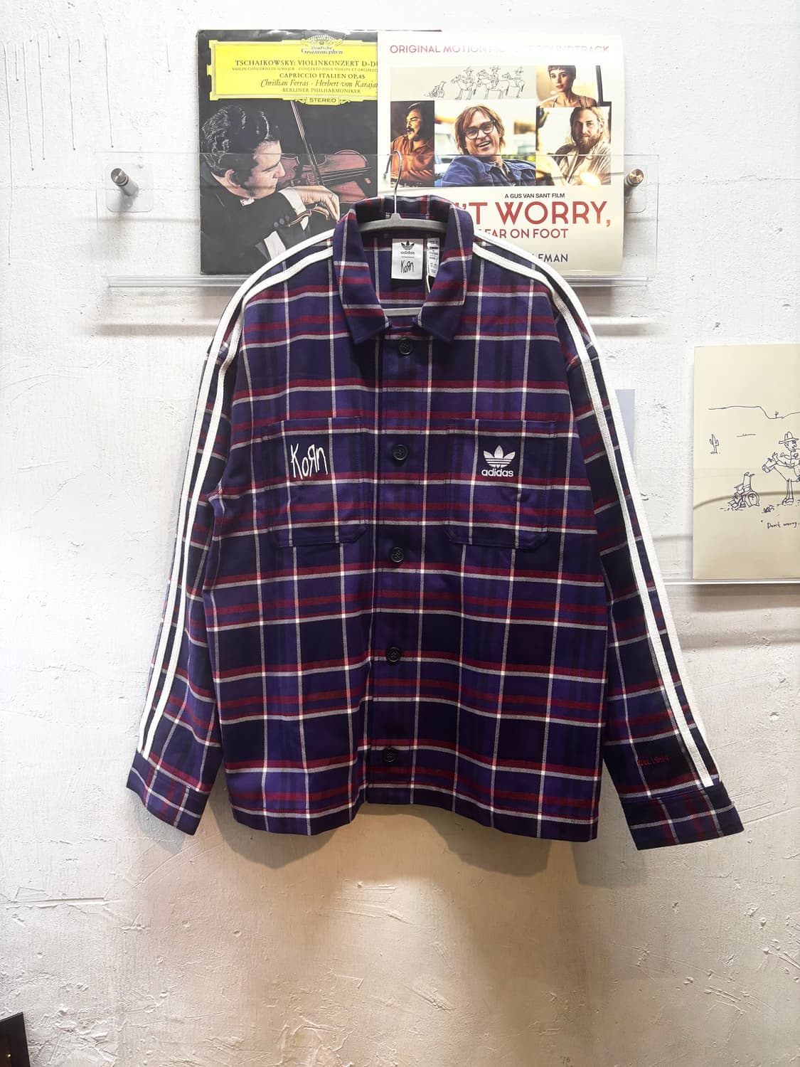 아디다스X KORN 오버셔츠 /새상품  상품이미지1