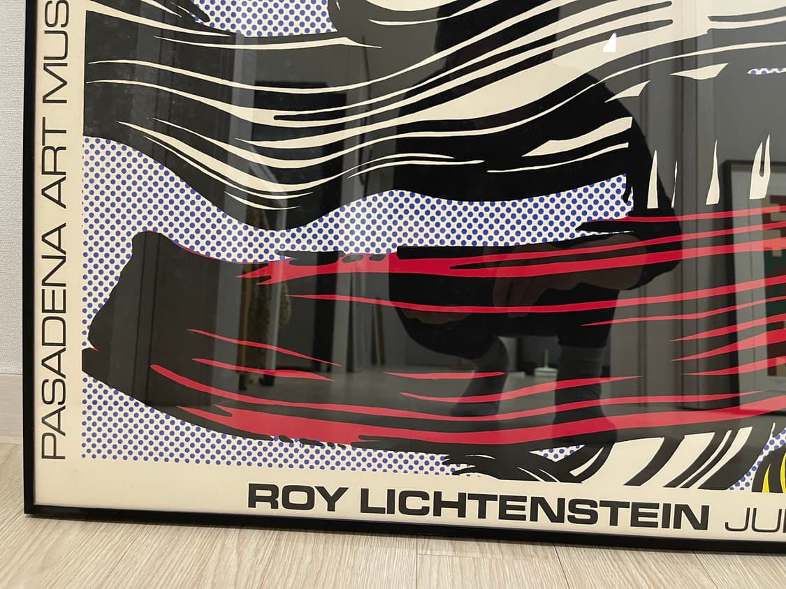 로이 리히텐슈타인 1967 붓자국 OG 포스터 Roy Lichtenste 상품이미지5