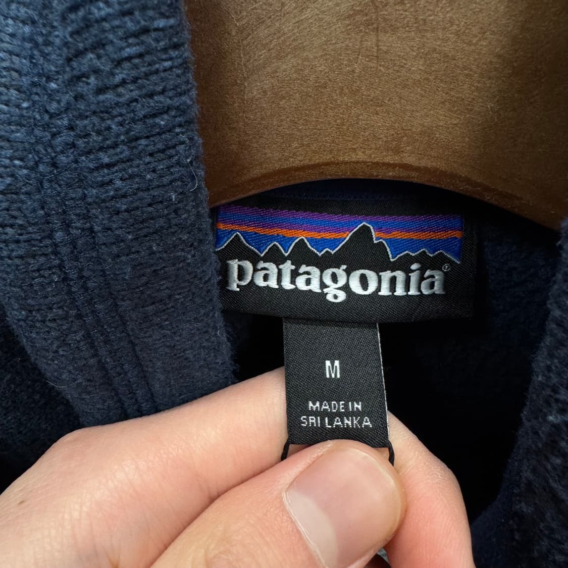 파타고니아 베터 스웨터 베스트 집업 전면 집업 포켓 포인트 네이비 상품이미지6