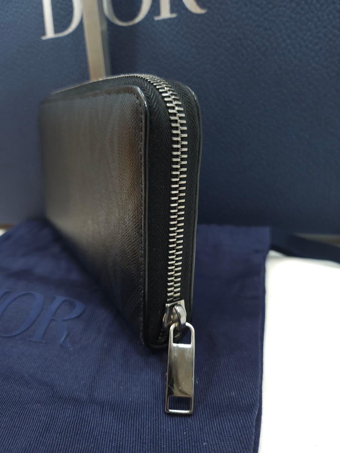 디올 다이아몬드 지퍼 장지갑  상품이미지3