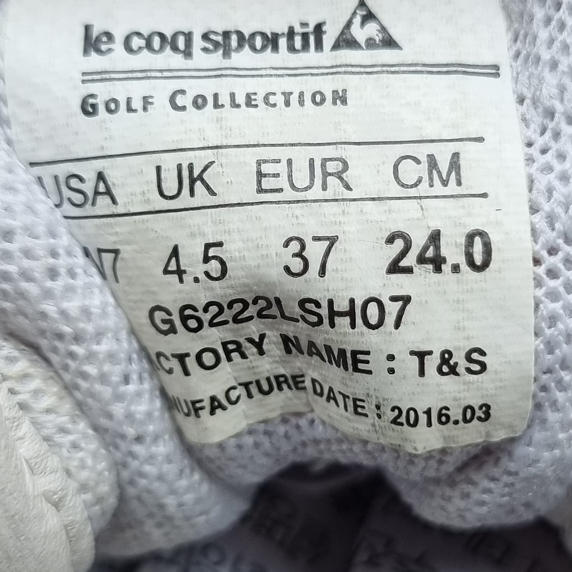 르꼬끄 도트 여성 골프화 240 상품이미지6