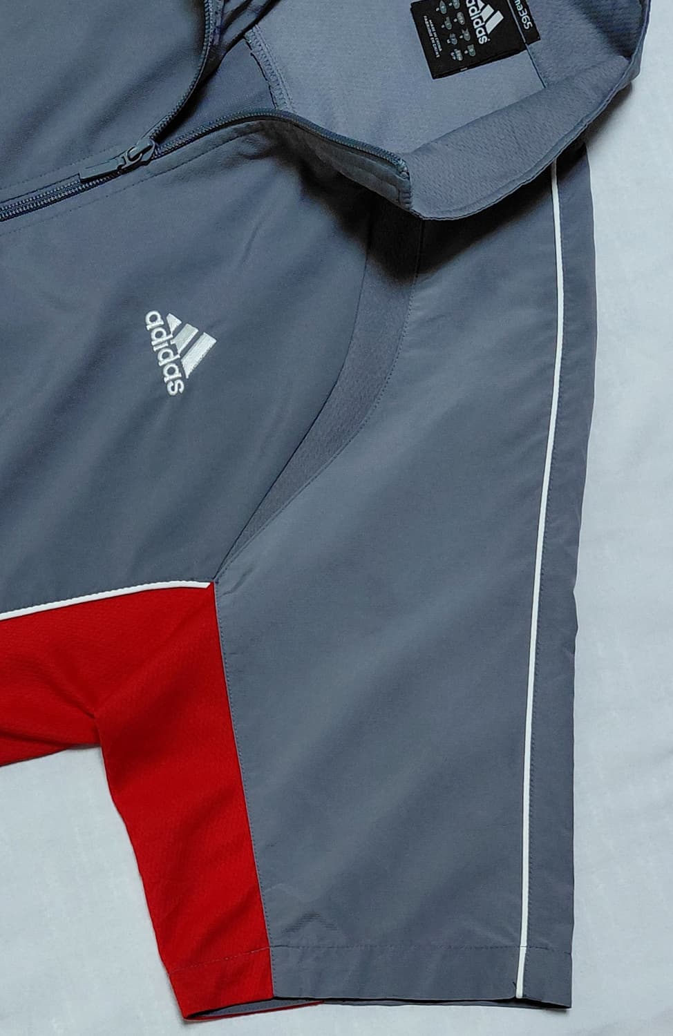 [M~L] 00's 빈티지 아디다스 Clima365 반팔 트랙 자켓 상품이미지3