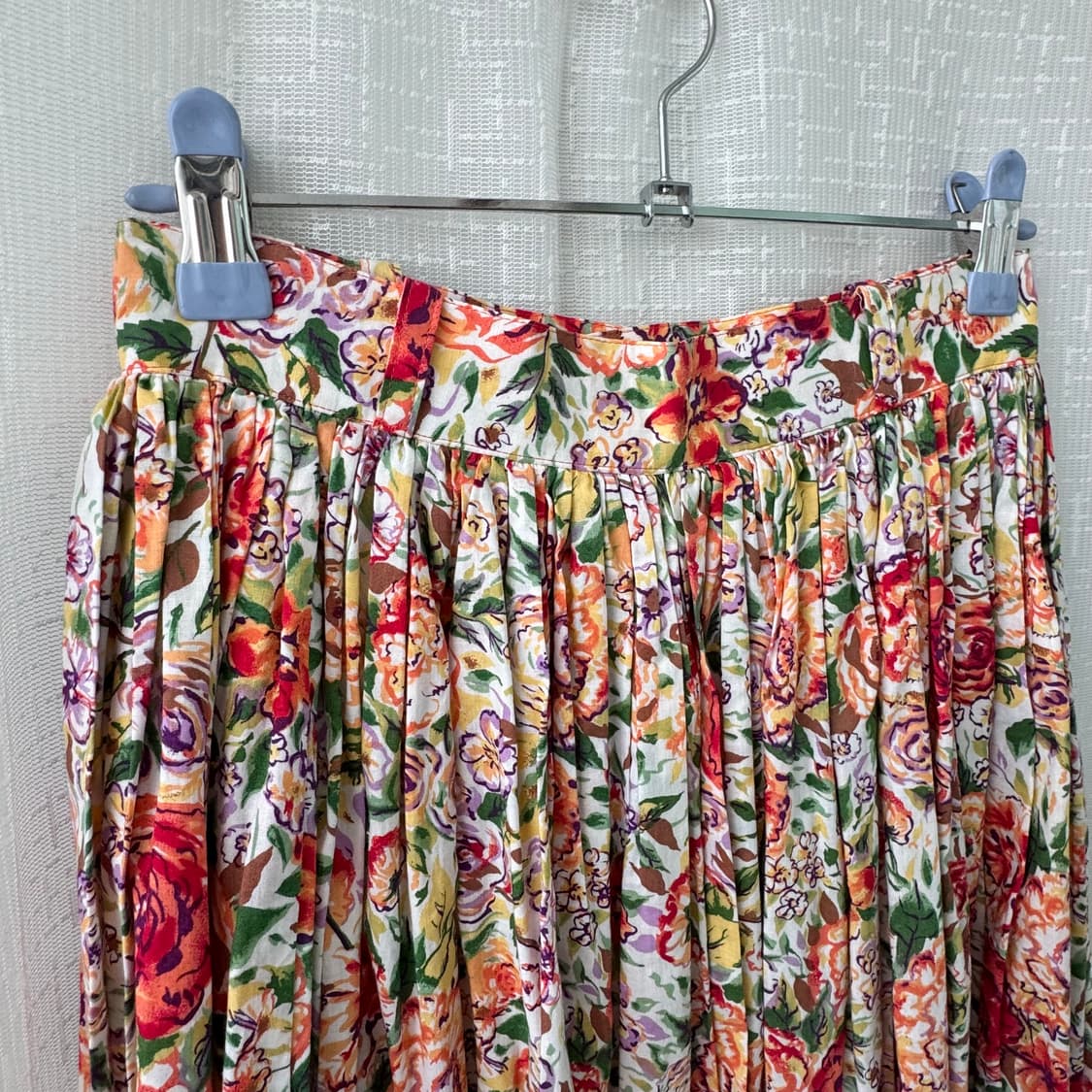 예쁜 플라워패턴 롱스커트 스몰 상품이미지2