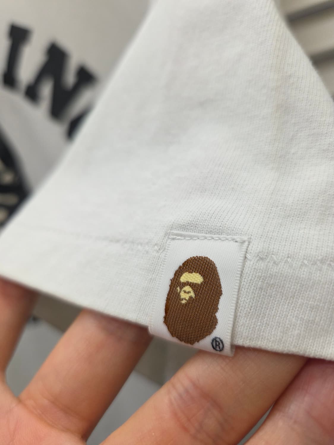 베이프 카모 컬리지 티셔츠 상품이미지8