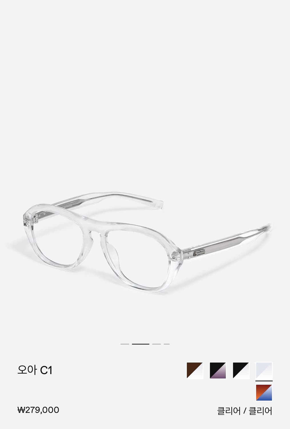 (젠틀 몬스터) 오아 C1 반투명 상품이미지2