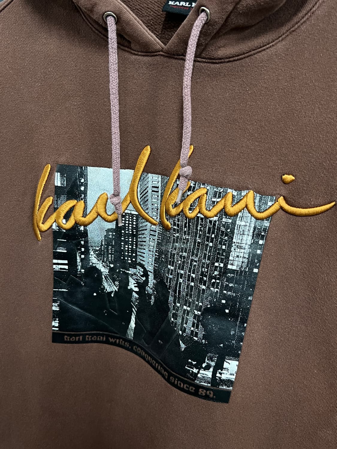 Karl kani 칼카니 올드스쿨 포토그래픽 풀오버 후드티 상품이미지3