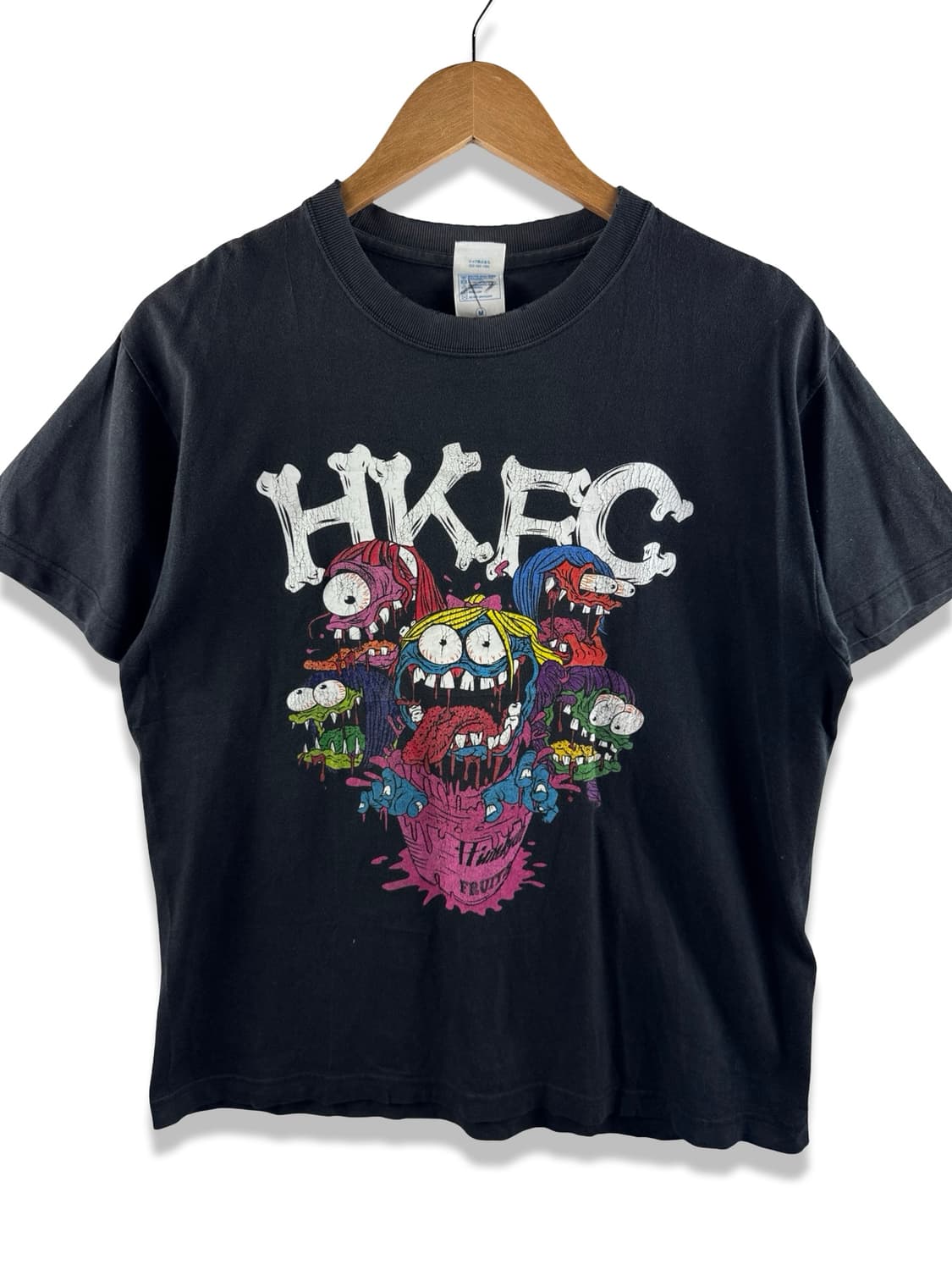 JPN 매드메거진레코즈 데미지드 프린팅 반팔티셔츠2587 상품이미지1