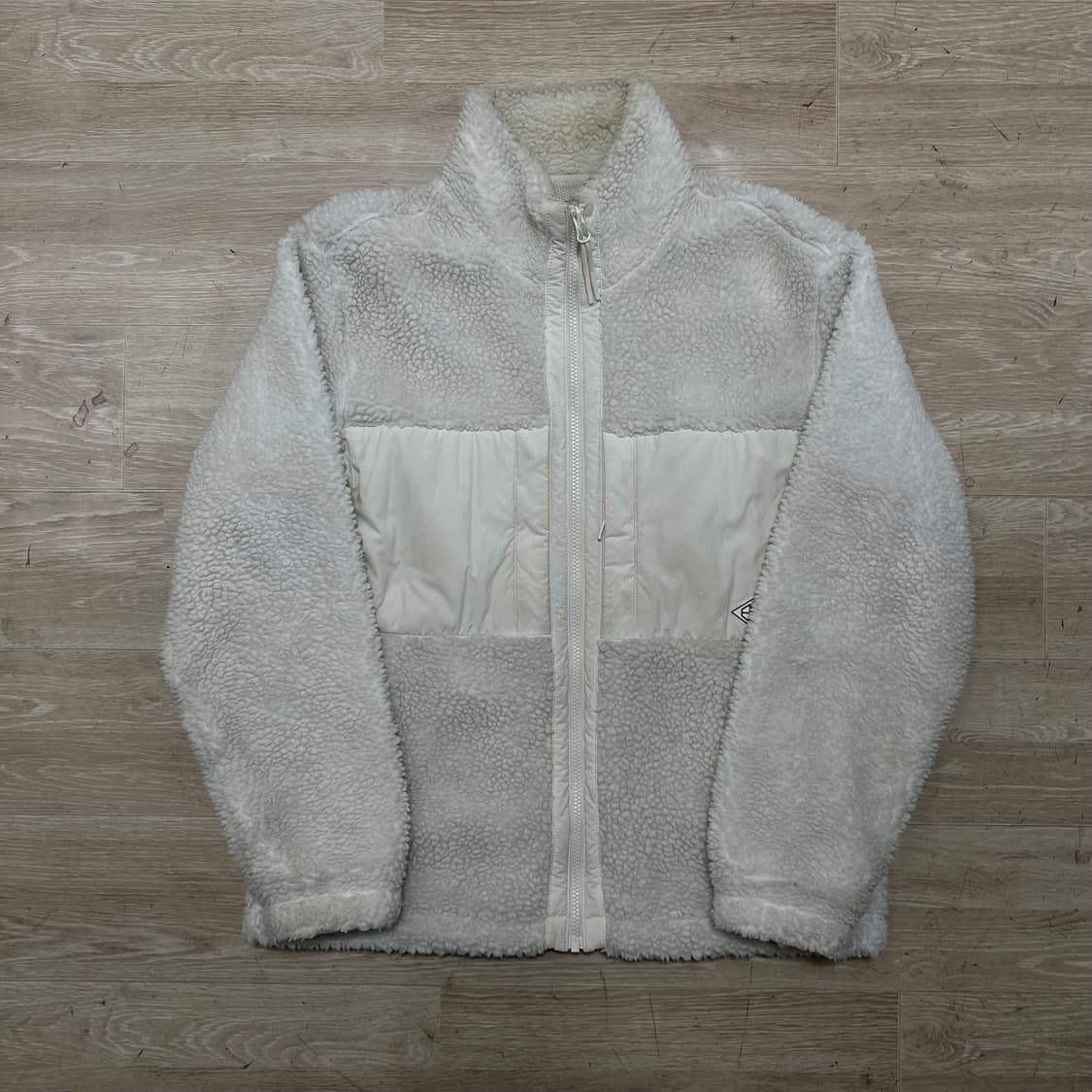 빈폴 스포츠 포켓 배색 뽀글이 후리스 자켓 [아이보리] L/100 상품이미지1