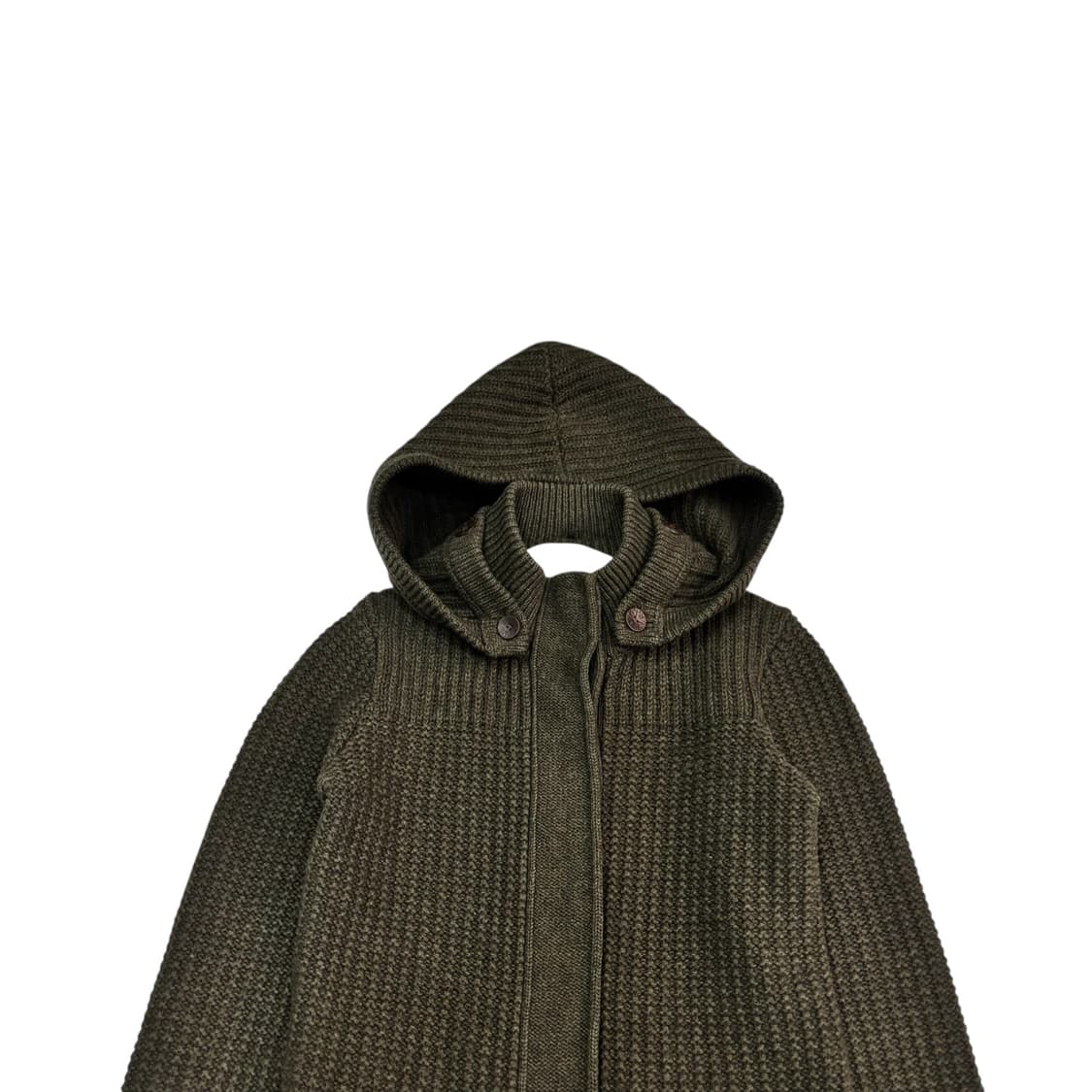 브룩스 브라더스 블랙 플리스 롱 가디건 상품이미지2