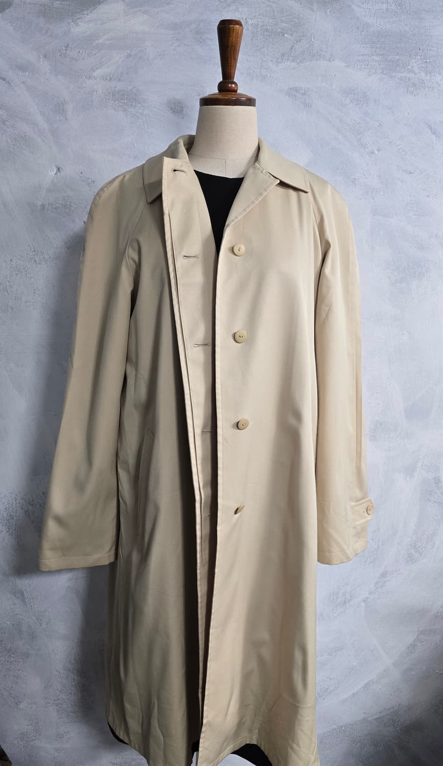 Sanyo 산요 트렌치 롱 코트 11AR 상품이미지3