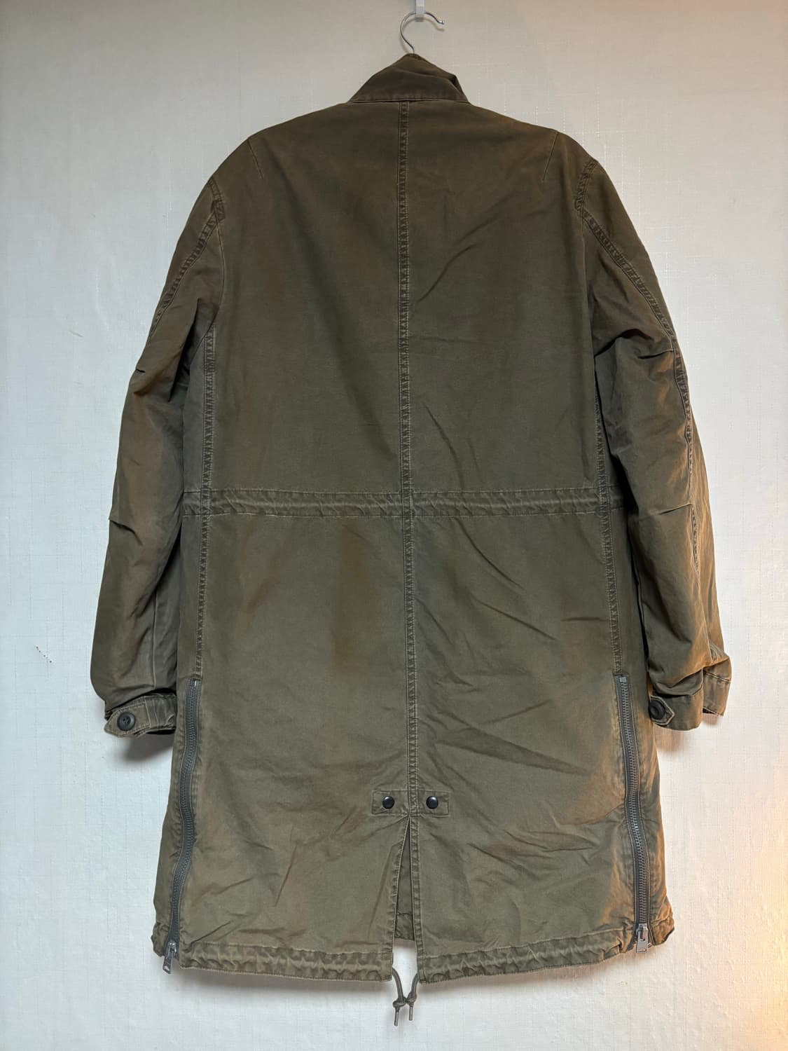 올세인츠 카키 야상 파카 (내외피 분리) 상품이미지2