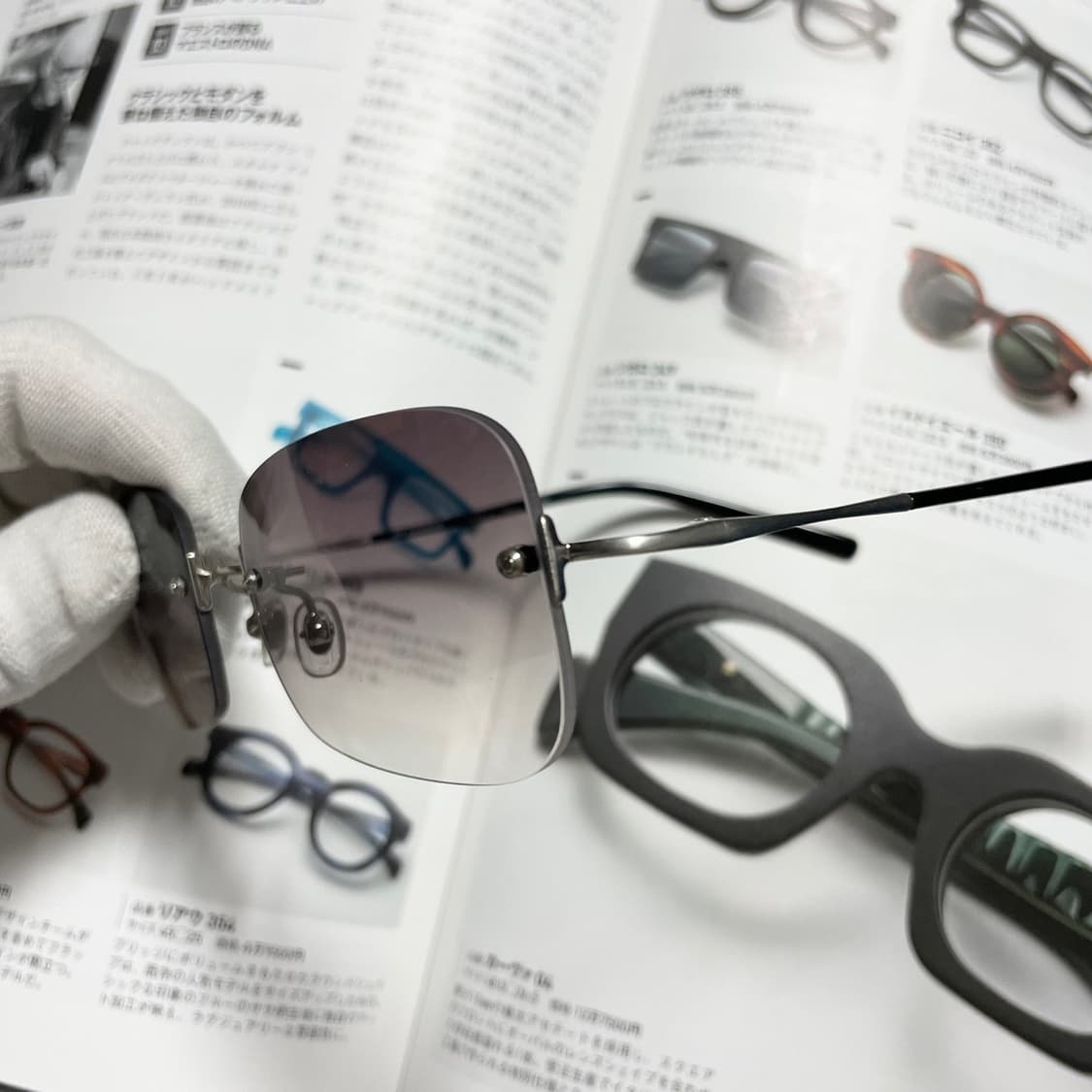 JIL SANDER 질샌더 무테 티티늄 일본 안경 선글라스 상품이미지4