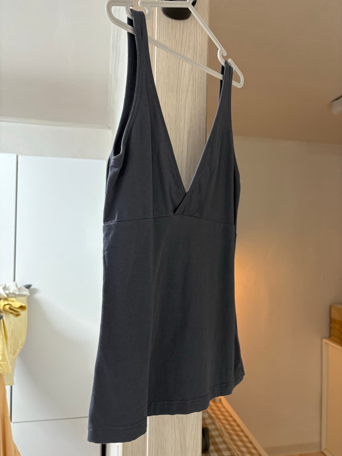 Repos V Neck Sleeveless (Blue Grey) 상품이미지9