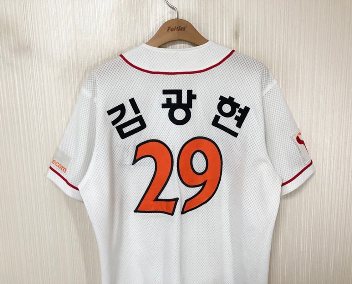 KBO 카멜레온어센틱 SK와이번스 (왕조)홈유니폼100 #29 김광현 상품이미지9