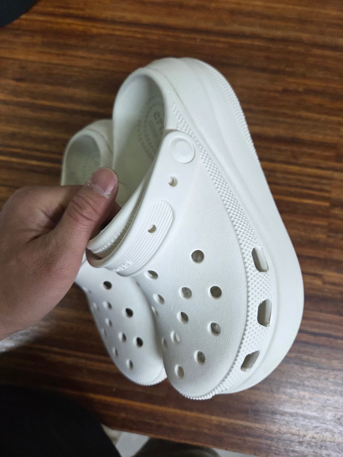 크록스 클래식 크러쉬 클로그 키높이 샌들 m3 w5 220 상품이미지6